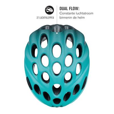 Buzaglo Catlike kinderhelm kitten maat s 52-55cm aquamarijn