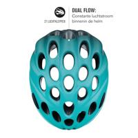 Buzaglo Catlike kinderhelm kitten maat s 52-55cm aquamarijn - thumbnail