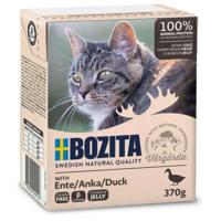 BOZITA Eend in gelei - Natvoer voor katten - 370g - thumbnail