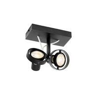 QAZQA Moderne spot zwart 2-lichts - Master 50 - thumbnail