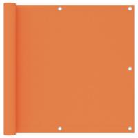 VidaXL Balkonscherm 90x500 cm oxford stof oranje - thumbnail