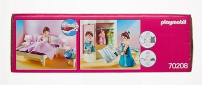 PLAYMOBIL Dollhouse slaapkamer met mode ontwerphoek 70208