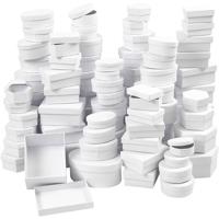 Creativ Company Dozen, d 5,5-16 cm, inhoud kan variëren , wit, 168 div/ 1 doos - thumbnail