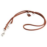 HUNTER Hondenlooplijn Round & Soft München, cognac - thumbnail