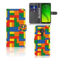 Motorola Moto G7 Power | Telefoon Hoesje | Blokken - thumbnail