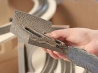 NOCH 48056 TT Muur met steunberen Steen - thumbnail