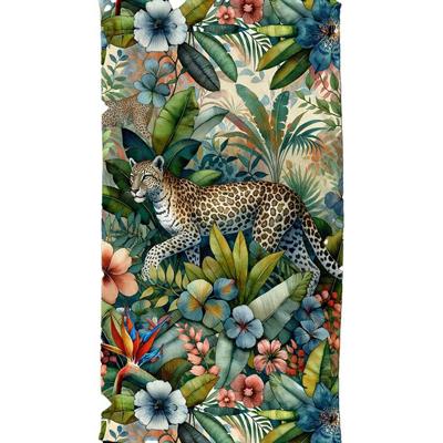 Good Morning Strandlaken "Jungle Luipaard" 100x180 cm Multi