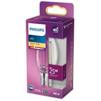 Philips LED 77753100 LED-lamp Energielabel E (A - G) E14 Kaars 2 W = 25 W Warmwit (Ø x h) 3.5 cm x 9.7 cm Filament / Retro-LED 1 stuk(s) - thumbnail