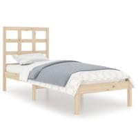 Bedframe massief hout 90x190 cm - thumbnail
