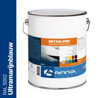 Afinol Metaalverf Ultramarijnblauw (RAL 5002) 5 liter - thumbnail