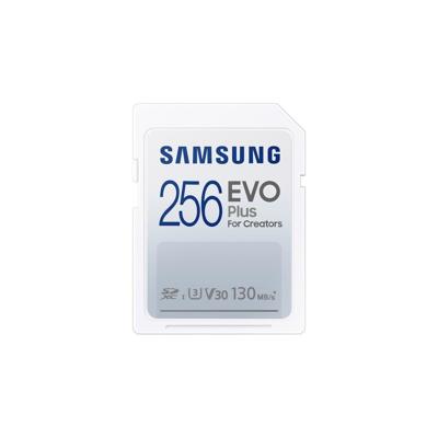 Samsung EVO Plus 256GB SDXC SD-Kaart Wit