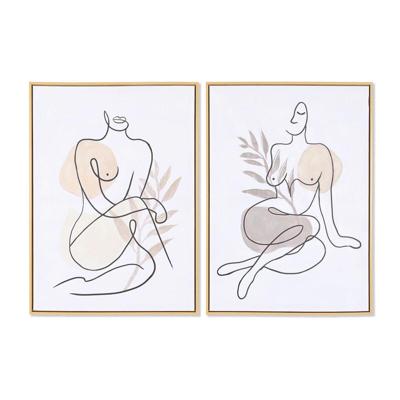 Canvas DKD Home Decor polyestyreen Canvas 50 x 3,5 x 70 cm Canvas DKD Home Decor polyestyreen Canvas 50 x 3,5 x 70 cm