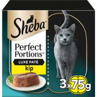 Sheba Perfect Portions luxe paté met kip natvoer kat 2 verpakkingen (6 x 75 g) - thumbnail