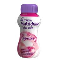 Nutridrink Juice style aardbei 200ml 4 Stuks - thumbnail