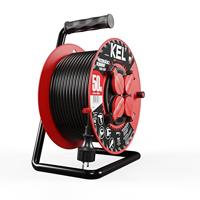 Kel Kabelhaspel H05 3x1,5qmm 50m rood IP44 - 1167284 - thumbnail