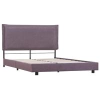 Bedframe zonder matras stof taupe 135x190 cm - thumbnail