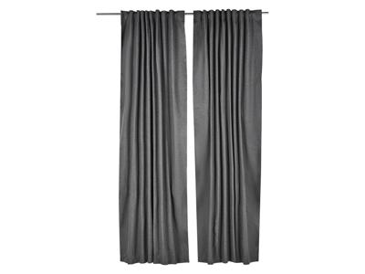 LIVARNO Verduisterende gordijnen 135 x 254 cm (Grijs)