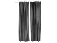 LIVARNO Verduisterende gordijnen 135 x 254 cm (Grijs) - thumbnail