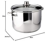 Krüger Haushaltswaren A26 Kookpan 26 cm - thumbnail