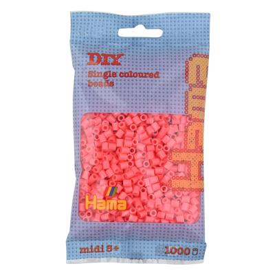 Hama Strijkkralen Pastel Rood (044) Hama Strijkkralen Pastel Rood (044)