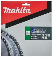 Makita Accessoires Afkortzaagblad Aluminium | Specialized 216x30x2,2 64T -5g - B-33299 - B-33299 - thumbnail