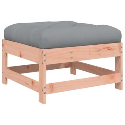 8-delige Loungeset met kussens massief douglashout