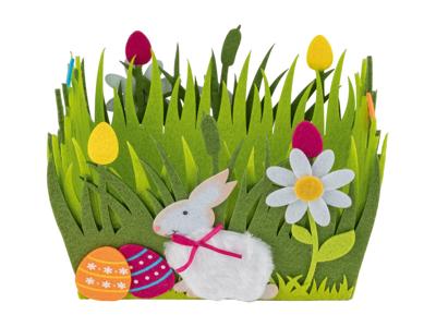 LIVARNO home Paasdecoratie mandje (konijn/rechthoekig)