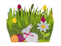 LIVARNO home Paasdecoratie mandje (konijn/rechthoekig) - thumbnail