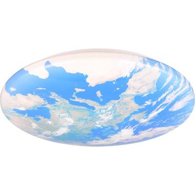 LED Plafondlamp - Badkamerlamp - Trion Arte - 15W - Spatwaterdicht IP44 - Warm Wit 3000K - Rond - Multicolor - Kunststof