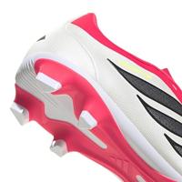 adidas Predator Club Gras / Kunstgras Voetbalschoenen (MG) Rood Wit Zwart - thumbnail