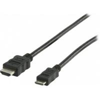 High Speed HDMI kabel met Ethernet HDMI-Connector - HDMI Mini-Connector Male 2.00 m Zwart - thumbnail