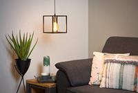 Lucide RUBEN - Hanglamp - 1xE27 - Zwart - thumbnail