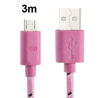 Geweven Nylon stijl micro 5 pin USB data transfer / laad kabel voor samsung galaxy s iv / i9500 / s iii / i9300 / note ii / n7100 / nokia / htc / bl Geweven Nylon stijl micro 5 pin USB data transfer / laad kabel voor samsung galaxy s iv / i9500 / s iii / i9300 / note ii / n7100 / nokia / htc / bl