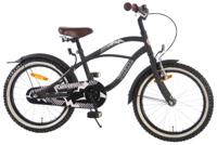 Volare black cruiser kinderfiets - jongens - 18 inch - zwart - 95% afgemonteerd - thumbnail