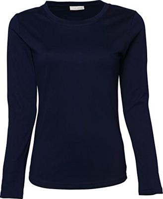 Tee Jays TJ590 Women´s Long Sleeve Interlock Tee - Navy - XL