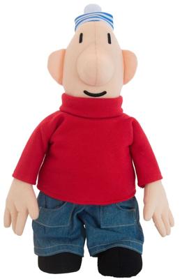 Buurman & Buurman pop rood, 35cm