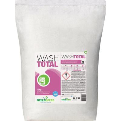Greenspeed Wash Total waspoeder, 214 wasbeurten, zak van 7,5 kg