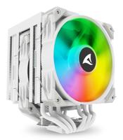 Sharkoon a60 rgb cpu-koeler (wit, 4-pins pwm fan-connector) - thumbnail