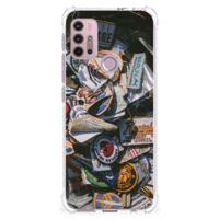 Motorola Moto G30 | G20 | G10 Anti-shock Hoesje met foto Badges - thumbnail