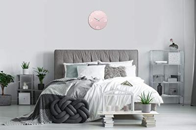 TFA Dostmann 60.3536.16 Wandklok Zendergestuurd 35 cm x 3.5 cm Roze