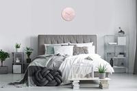 TFA Dostmann 60.3536.16 Wandklok Zendergestuurd 35 cm x 3.5 cm Roze - thumbnail
