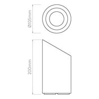 Astro - Marasino Gips Vloerlamp - thumbnail