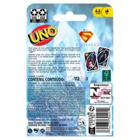 Mattel Uno superman kaartspel - thumbnail