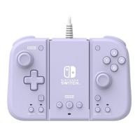 Hori Split Pad Compact Attachment Set (Violetto Lavanda) Ergonomische controller voor de draagbare modus met bekabelde adapter voor Nintendo Switch/OLED - Officieel gelicentieerd product van Nintendo - thumbnail