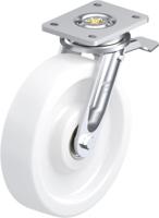 Blickle LO-SPO 250K-ST Zwenkwiel met rem Wieldiameter: 250 mm Draagvermogen (max.): 1200 kg 1 stuk(s) - thumbnail