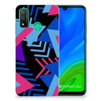 Huawei P Smart 2020 | TPU Hoesje | Funky Triangle - thumbnail