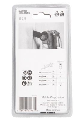 Makita NEW-30610 HCS Universele voegensnijder 32 mm 1 stuk(s)