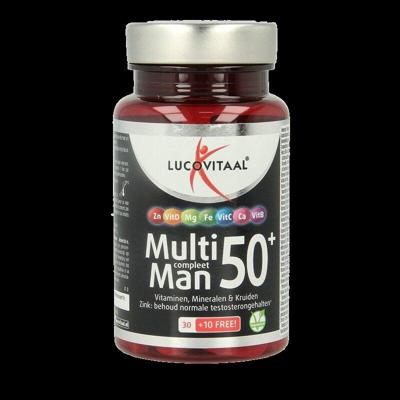 Lucovitaal Multi compleet man 50+ 40 Tabletten