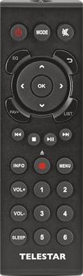 Telestar TOP 200 Schwarz Transistorradio met internetradio Internet, DAB+, VHF (FM) Zwart - thumbnail