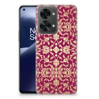Siliconen Hoesje OnePlus Nord 2T Barok Pink - thumbnail